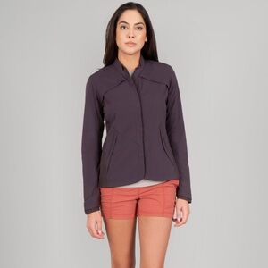 Indygena Ajo III Jacket Women’s Size S Purple‎ Plum Outdoor Hiking Windbreaker